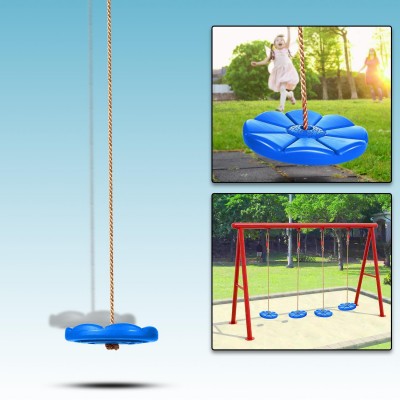 40" Large Size Swing Kit Outdoor Kids Round Rope Tire Tree Web Net Swing Nest Hanging Net WSY   